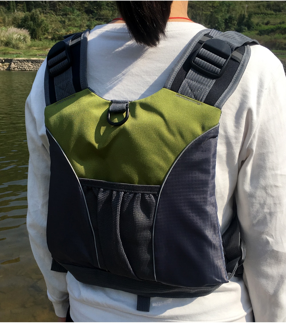 Fishing Vest Life Safety Jacket Swimming Boat Fishing Sports Waistcoat Vest