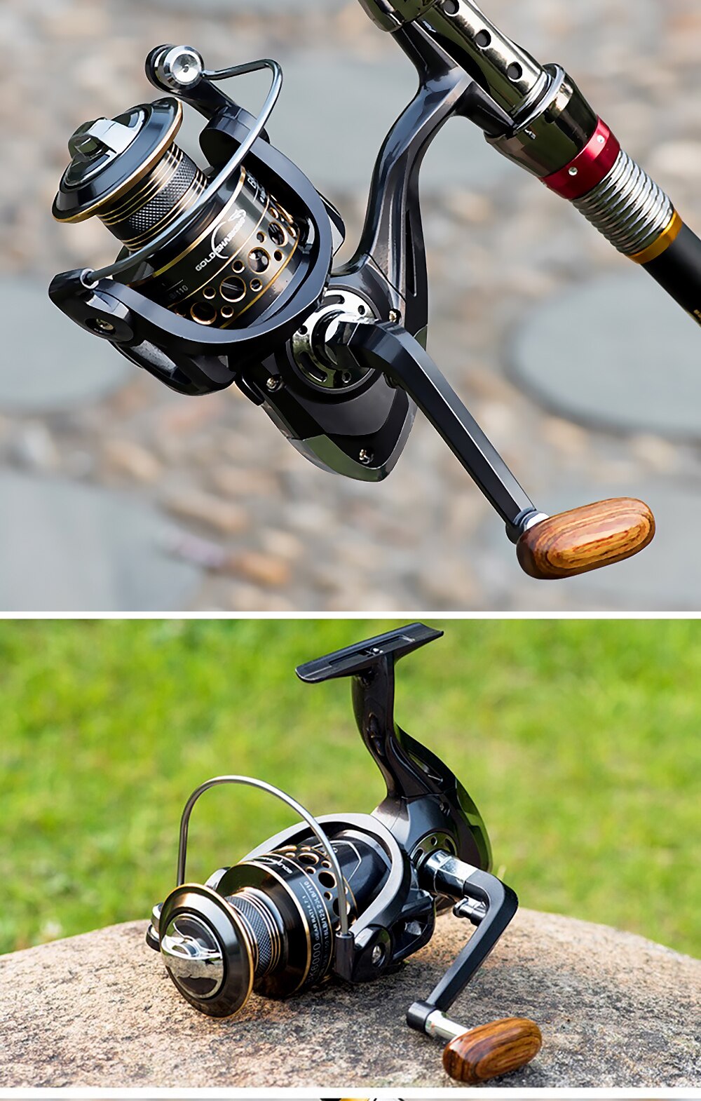 1.8-3.6m carbon telescopic fishing rod combo spinning reel fishing set short travel stick carp bass pike boat rod reel kit