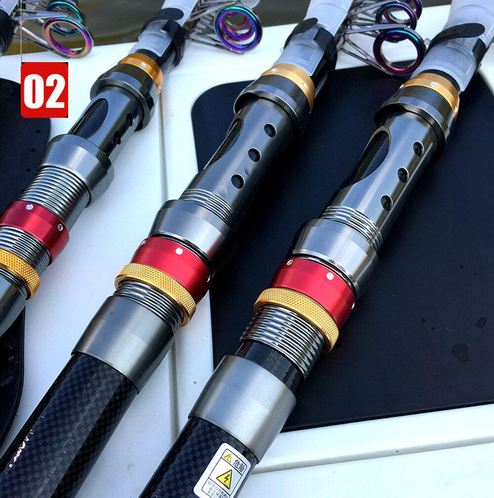 1.8-3.6m carbon telescopic fishing rod combo spinning reel fishing set short travel stick carp bass pike boat rod reel kit