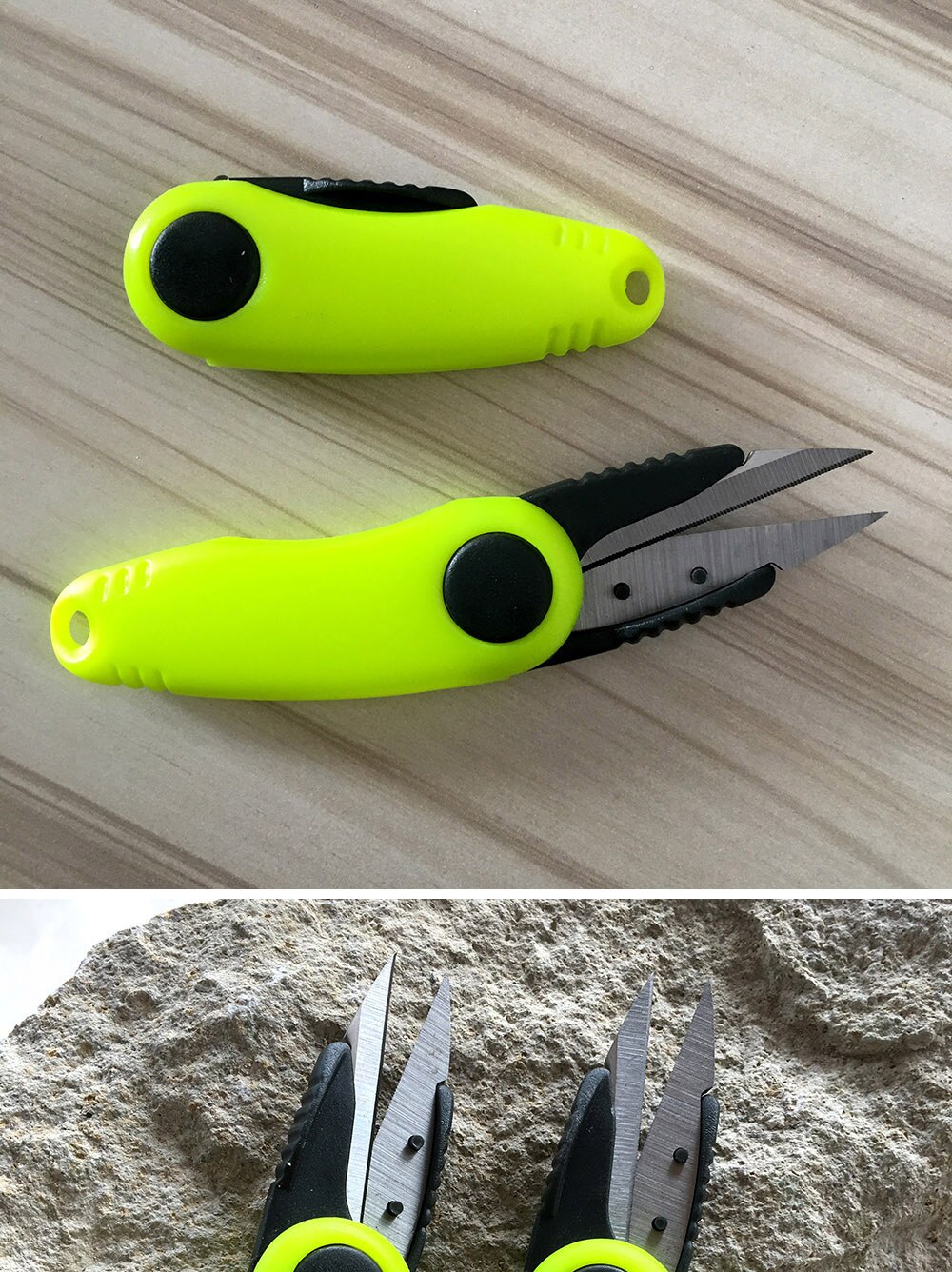 Shrimp-Shaped Stainless Steel Fish Use Accessories Folding Line Scissor Shrimp-Shaped Stainless Steel Fish Use Accessories Folding Line Scissor