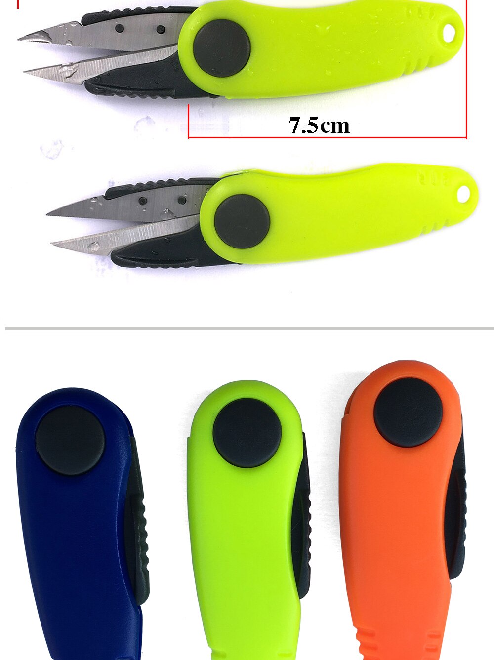 Shrimp-Shaped Stainless Steel Fish Use Accessories Folding Line Scissor Shrimp-Shaped Stainless Steel Fish Use Accessories Folding Line Scissor