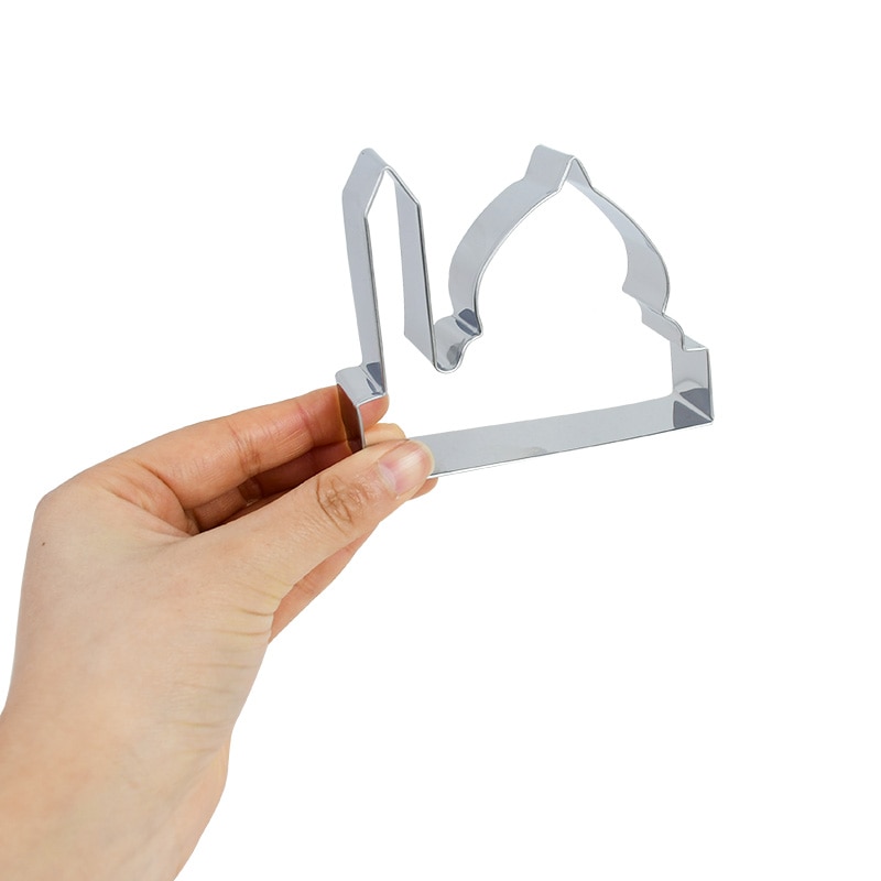 Eid Mubarak Cookie Cutter Set Moon Star Biscuit Mold DIY Cake Baking Tools Ramadan Kareem Islamic Muslim Party Home Decorations