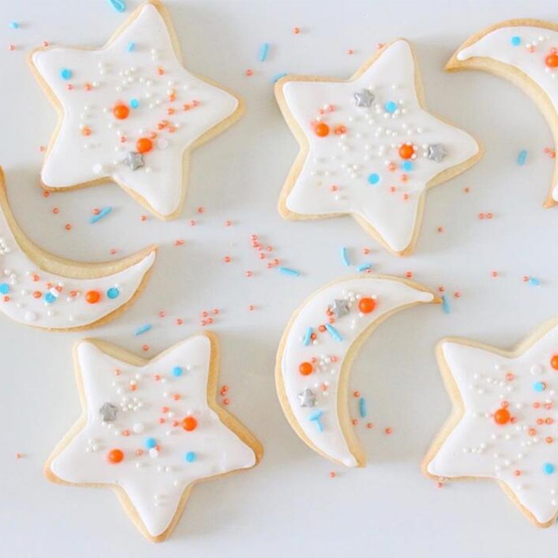 Eid Mubarak Cookie Cutter Set Moon Star Biscuit Mold DIY Cake Baking Tools Ramadan Kareem Islamic Muslim Party Home Decorations