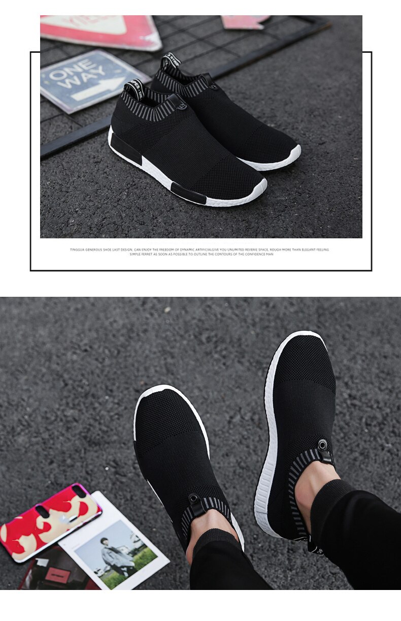 Breathable Running Shoes 47 Casual Fashion Outdoor Mens Sports Shoes 46 Light Socks Large Size Men's Jogging Sneakers