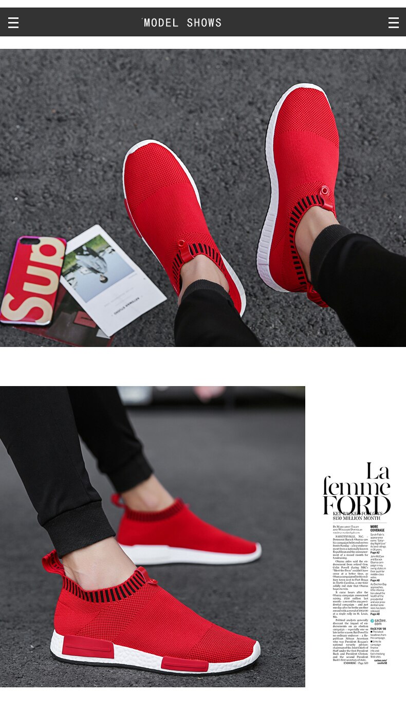 Breathable Running Shoes 47 Casual Fashion Outdoor Mens Sports Shoes 46 Light Socks Large Size Men's Jogging Sneakers