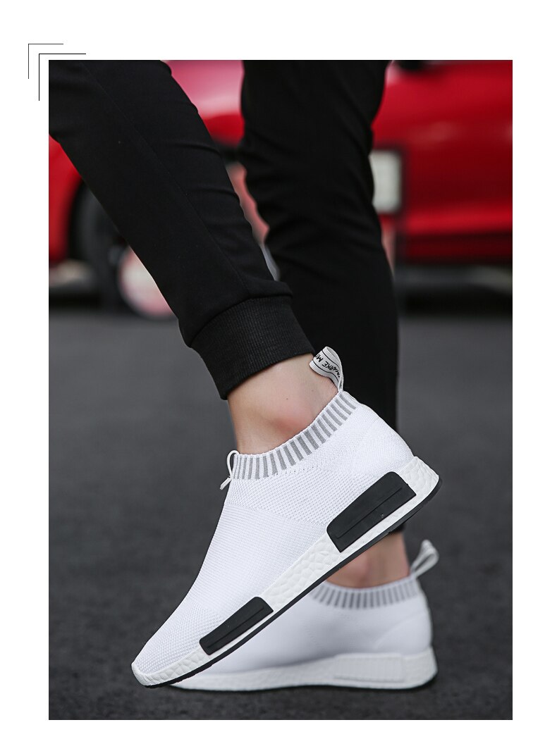 Breathable Running Shoes 47 Casual Fashion Outdoor Mens Sports Shoes 46 Light Socks Large Size Men's Jogging Sneakers