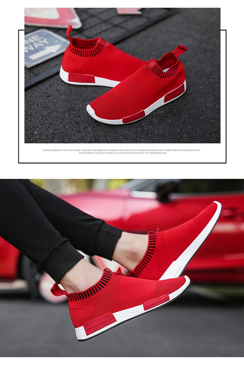 Breathable Running Shoes 47 Casual Fashion Outdoor Mens Sports Shoes 46 Light Socks Large Size Men's Jogging Sneakers