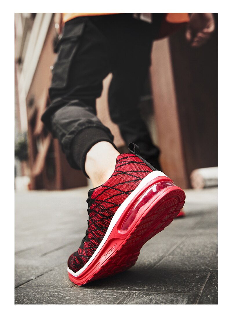 Breathable Outdoor Male Sports Shoes Lightweight Sneakers Women Comfortable Athletic Footwear