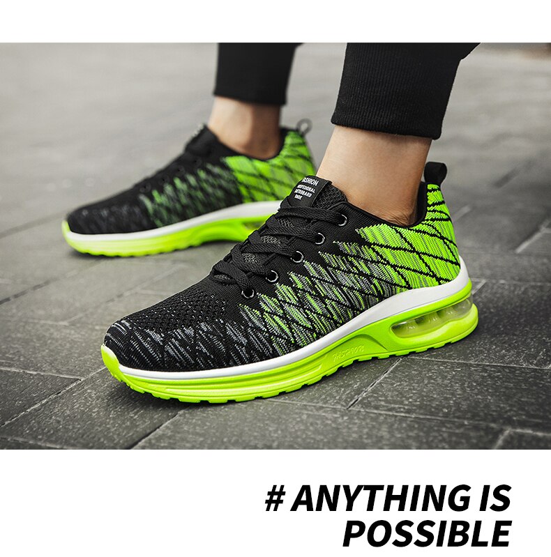 Breathable Outdoor Male Sports Shoes Lightweight Sneakers Women Comfortable Athletic Footwear