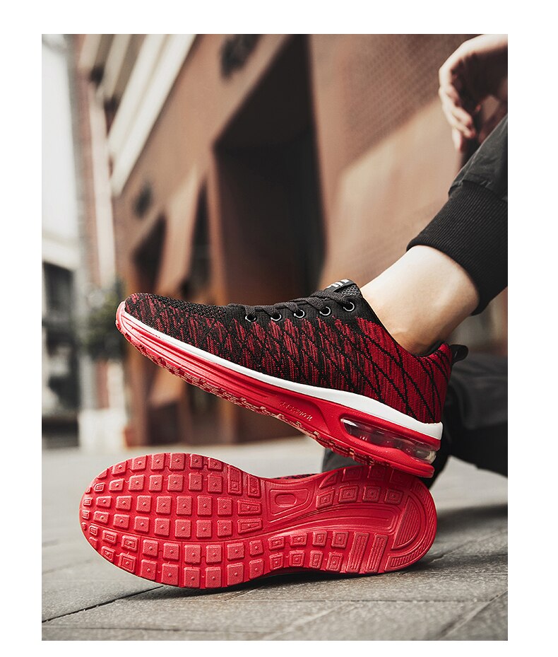 Breathable Outdoor Male Sports Shoes Lightweight Sneakers Women Comfortable Athletic Footwear