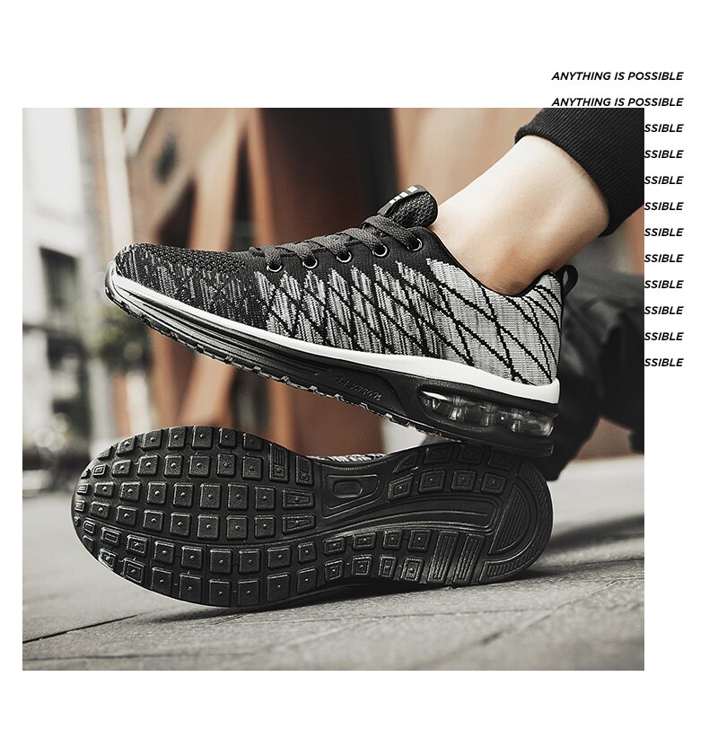 Breathable Outdoor Male Sports Shoes Lightweight Sneakers Women Comfortable Athletic Footwear