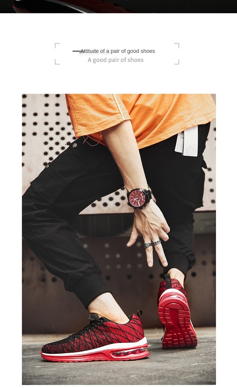 Breathable Outdoor Male Sports Shoes Lightweight Sneakers Women Comfortable Athletic Footwear