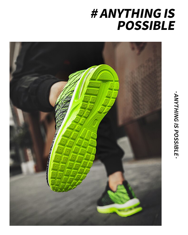 Breathable Outdoor Male Sports Shoes Lightweight Sneakers Women Comfortable Athletic Footwear
