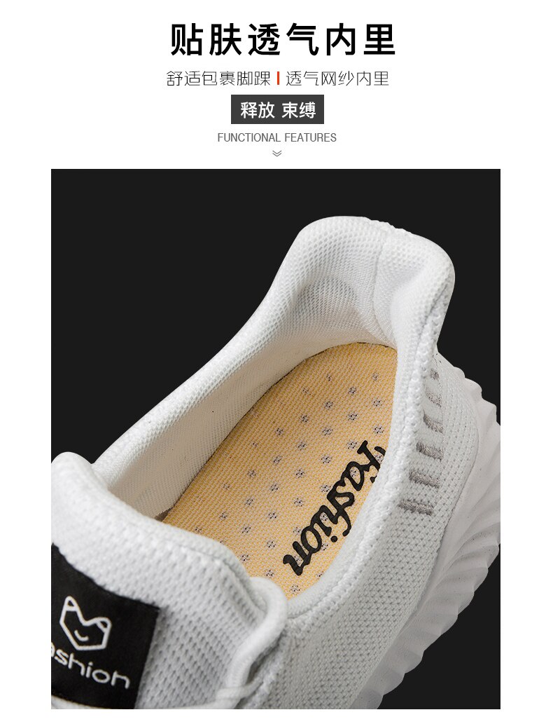 Running Shoes Mesh Super Light Breathable Male Jogging Sneakers Low-top Walking Athletic Footwear
