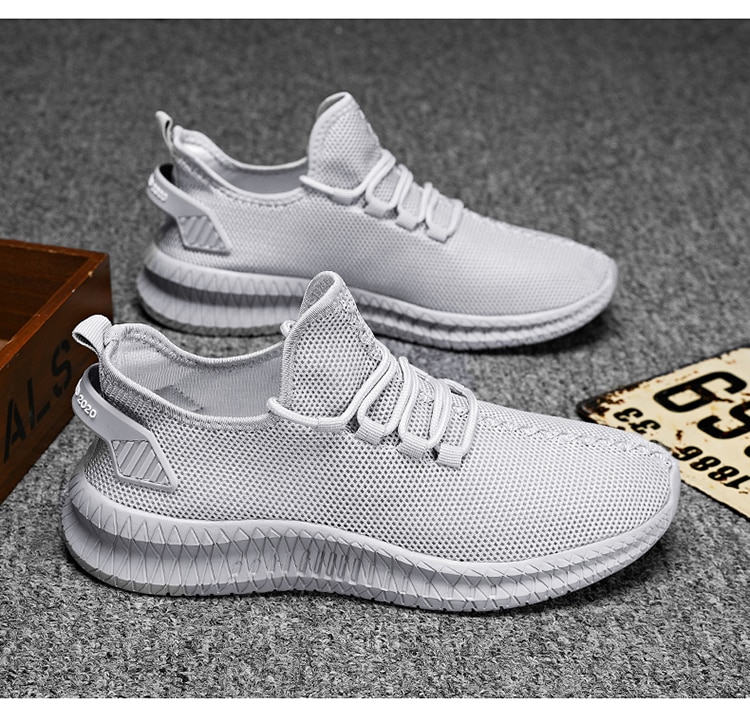 Sport Running Men Shoes Air Mesh Breathable Men Sneakers New Cushioning Casual Balck Shoes Lightweight Zapatillas De Deporte