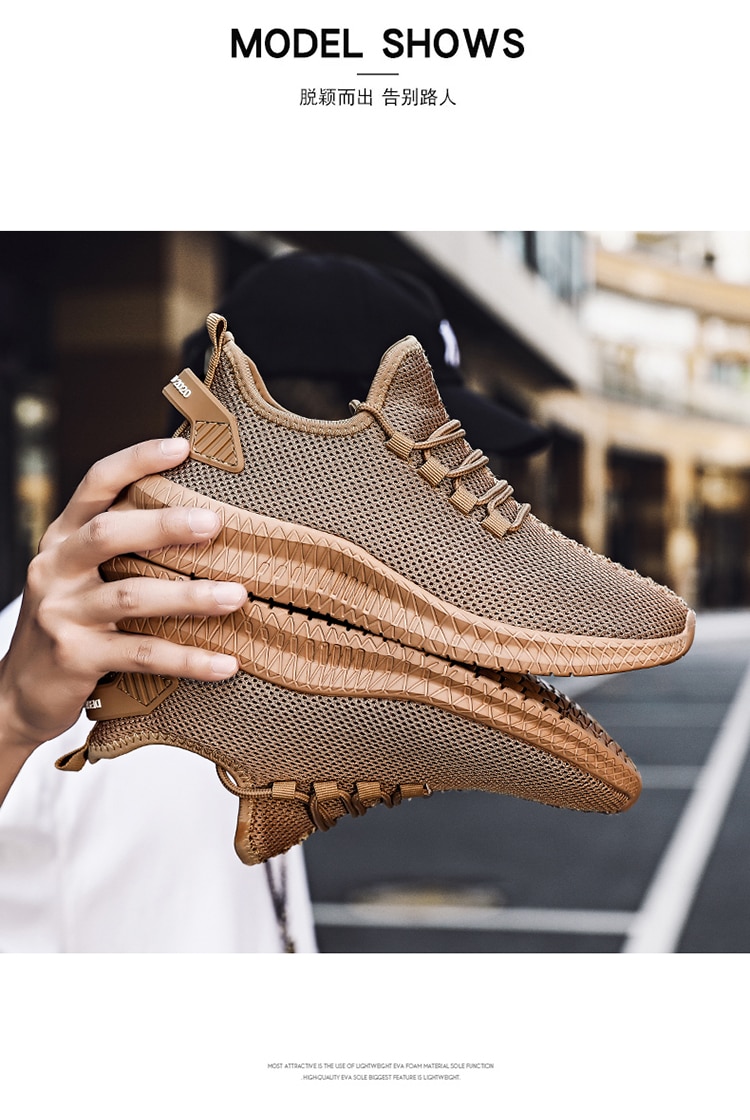 Sport Running Men Shoes Air Mesh Breathable Men Sneakers New Cushioning Casual Balck Shoes Lightweight Zapatillas De Deporte