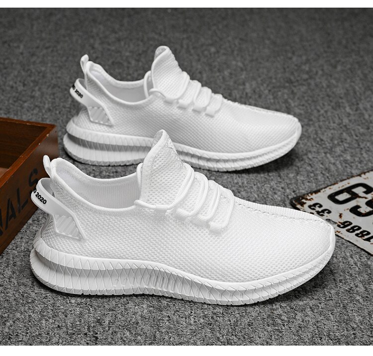 Sport Running Men Shoes Air Mesh Breathable Men Sneakers New Cushioning Casual Balck Shoes Lightweight Zapatillas De Deporte