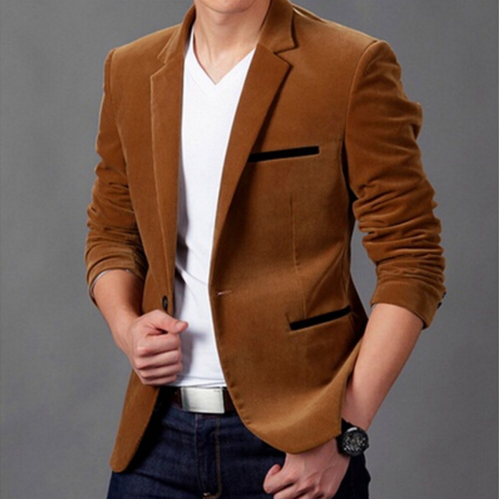 Men's Suit Jacket Autumn New Fashion High Quality Slim And Elegant Business Single Mouth Long Sleeved Men's Suit Evening Dress