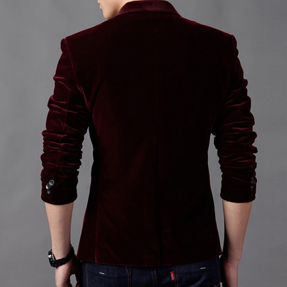 Men's Suit Jacket Autumn New Fashion High Quality Slim And Elegant Business Single Mouth Long Sleeved Men's Suit Evening Dress