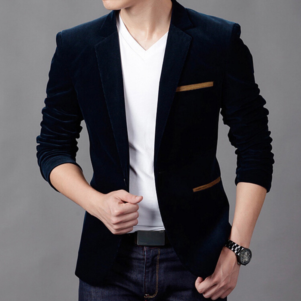 Men's Suit Jacket Autumn New Fashion High Quality Slim And Elegant Business Single Mouth Long Sleeved Men's Suit Evening Dress