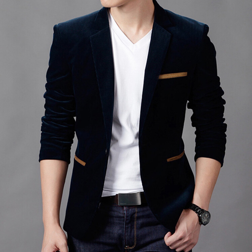 Men's Suit Jacket Autumn New Fashion High Quality Slim And Elegant Business Single Mouth Long Sleeved Men's Suit Evening Dress