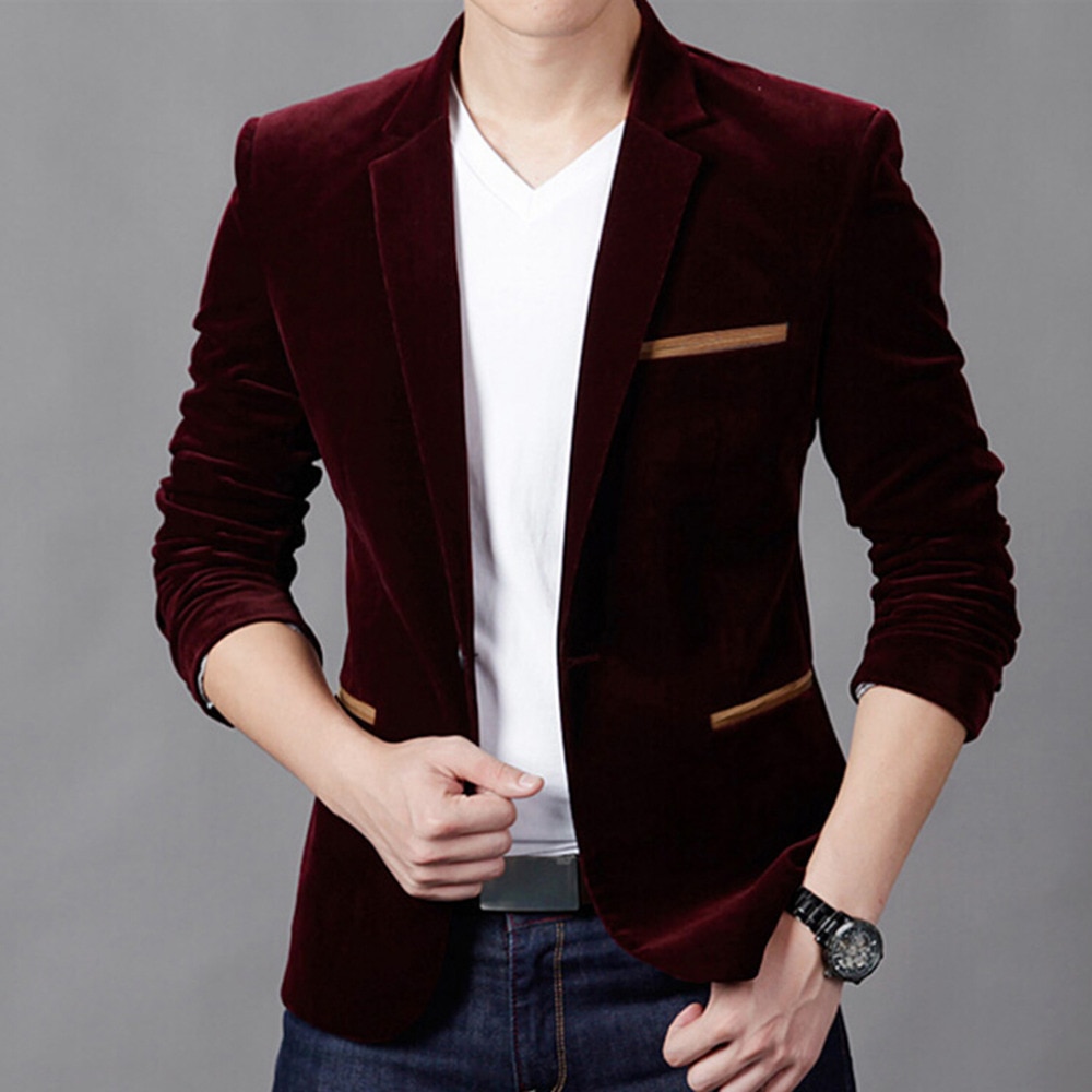 Men's Suit Jacket Autumn New Fashion High Quality Slim And Elegant Business Single Mouth Long Sleeved Men's Suit Evening Dress