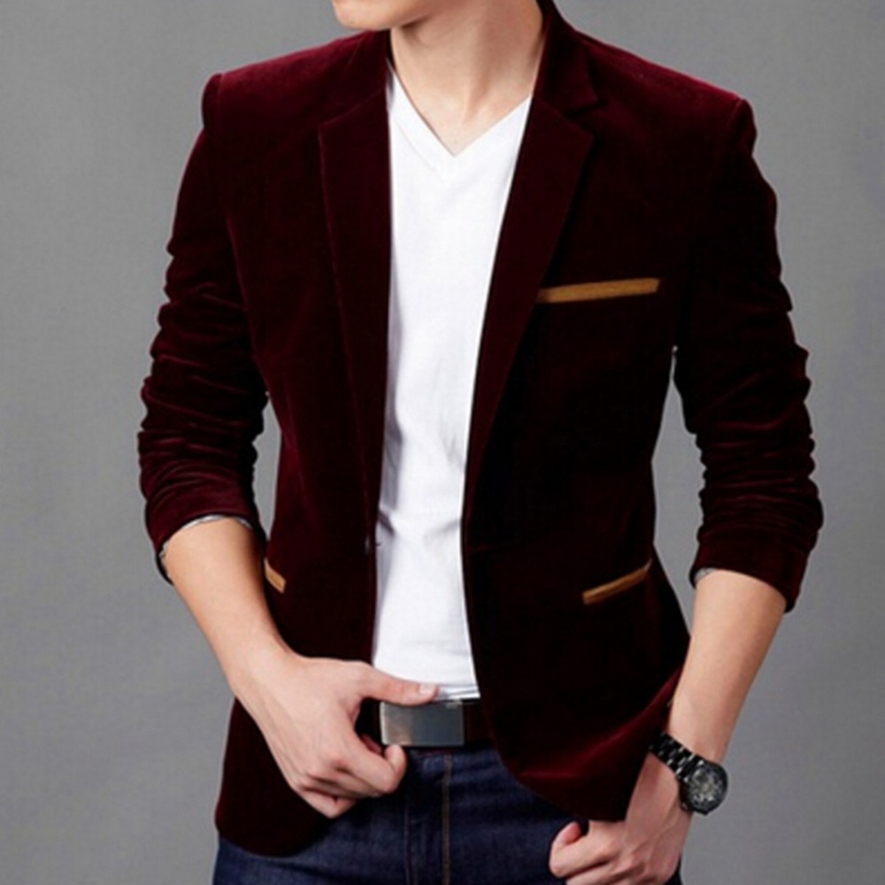 Men's Suit Jacket Autumn New Fashion High Quality Slim And Elegant Business Single Mouth Long Sleeved Men's Suit Evening Dress