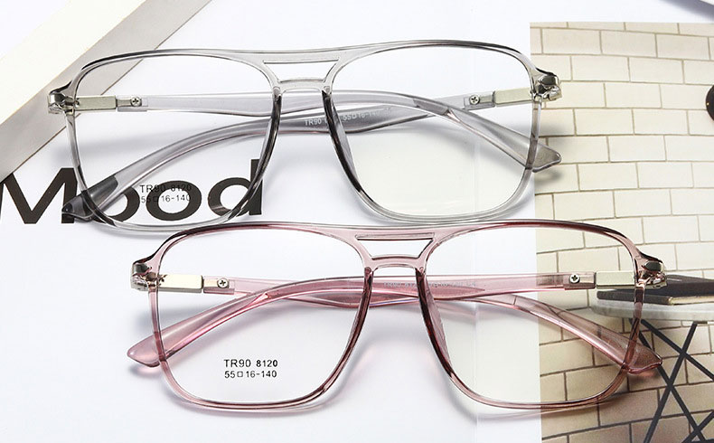 Glasses Frames Men Women Fake Glasses Vintage Optical Myopia Eyeglasses Frames Ladies Retro Eyewear 8120