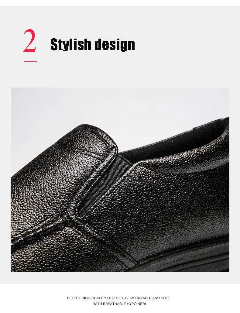 Men Loafers Light Leather Casual Shoes 2020 Autumn Male Outdoor Walking Shoes Comfortable Mens Sneakers Soft Loafers Men's Shoes