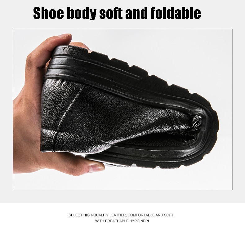 Men Loafers Light Leather Casual Shoes 2020 Autumn Male Outdoor Walking Shoes Comfortable Mens Sneakers Soft Loafers Men's Shoes