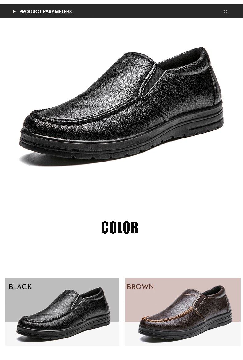 Men Loafers Light Leather Casual Shoes 2020 Autumn Male Outdoor Walking Shoes Comfortable Mens Sneakers Soft Loafers Men's Shoes