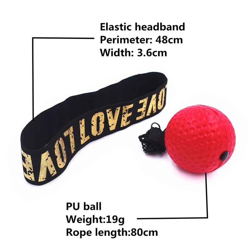 Boxing Reflex Speed Punch Ball MMA Sanda Raising Reaction Hand Eye Training Gym Muay Thai Fitness Exercise Boxe Accessories