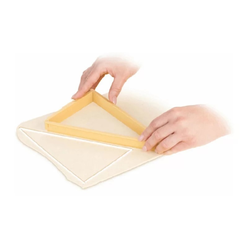 Kitchen Baking Stainless Steel Rolling Dough Cutter For Making Croissant Cake Decorating Tools Rolling Knife For Croissant Bread