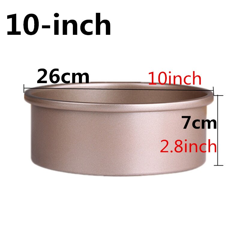 Round Cheese cake Pan 6-Inch & 8-Inch & 10-Inch Cake pan with Removable Bottom Non-Stick Bakeware Cake mold Cake mould