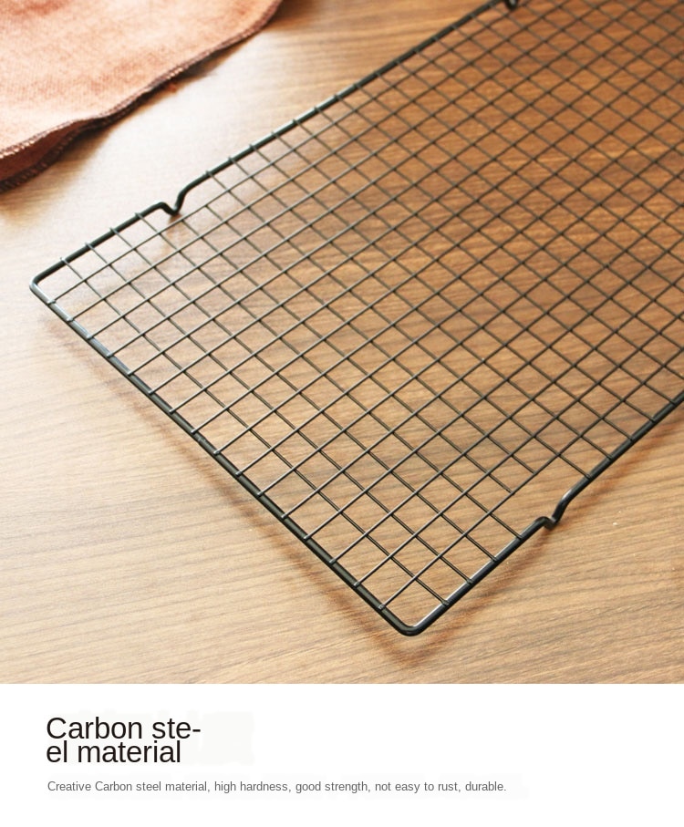 Stainless Steel Wire Grid Cooling Tray Cake Food Rack Oven Kitchen Baking Pizza Bread Barbecue Cookie Biscuit Holder Shelf ZXH