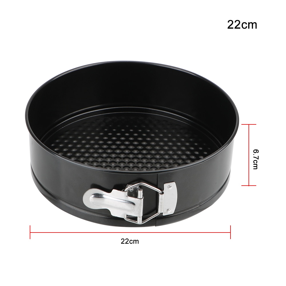 Removable Bottom Non-Stick Metal Bake Mould Round Cake Pan Bakeware  Carbon Steel Cakes Molds Kitchen Accessories