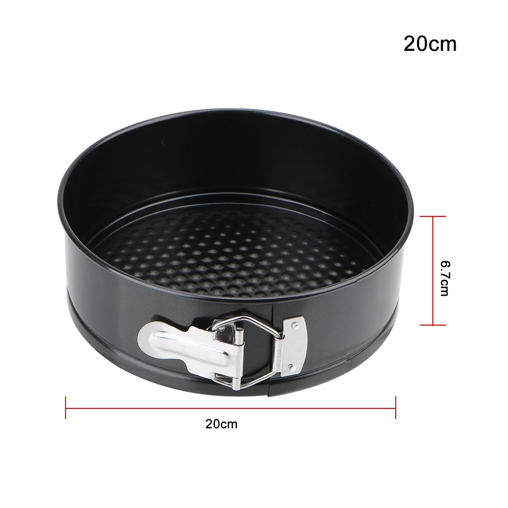 Removable Bottom Non-Stick Metal Bake Mould Round Cake Pan Bakeware  Carbon Steel Cakes Molds Kitchen Accessories