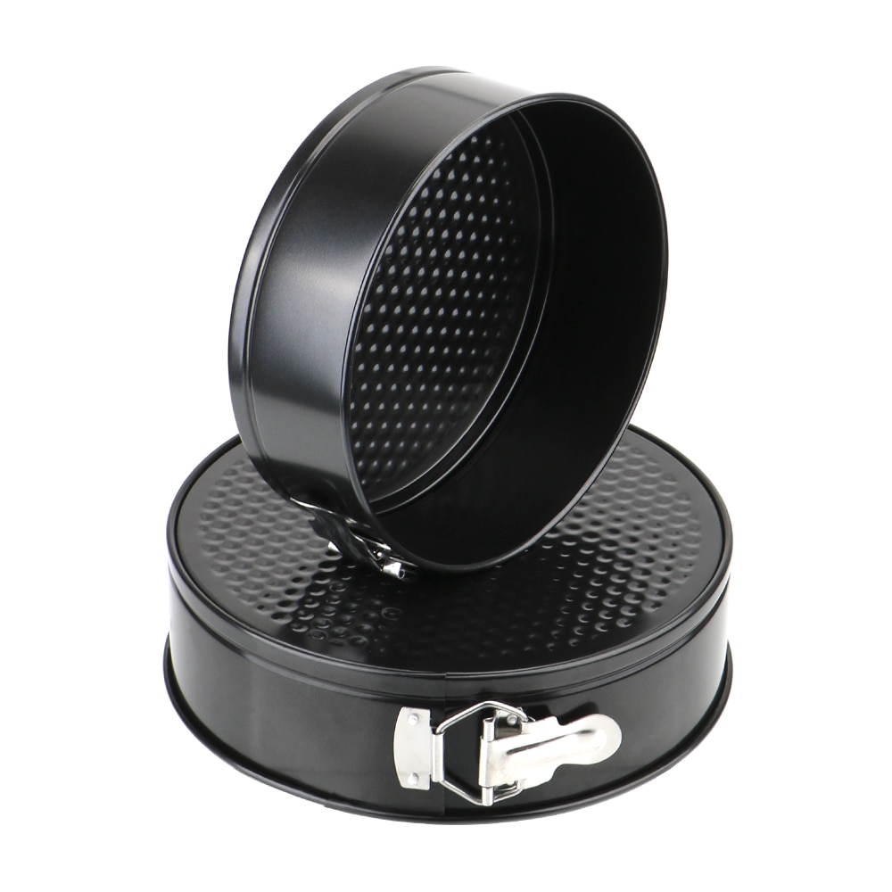 Removable Bottom Non-Stick Metal Bake Mould Round Cake Pan Bakeware  Carbon Steel Cakes Molds Kitchen Accessories