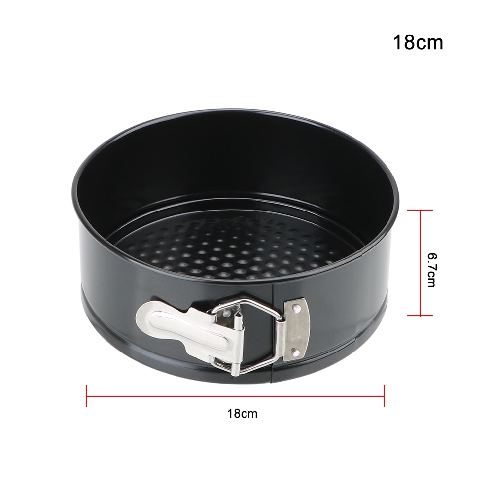 Removable Bottom Non-Stick Metal Bake Mould Round Cake Pan Bakeware  Carbon Steel Cakes Molds Kitchen Accessories