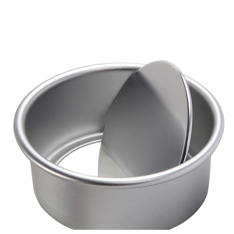 Aluminum Alloy template baking dish Cake Mold Anode Surface Removable Bottom Cake Die cheese decorating tools