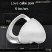 6 inch heart mold