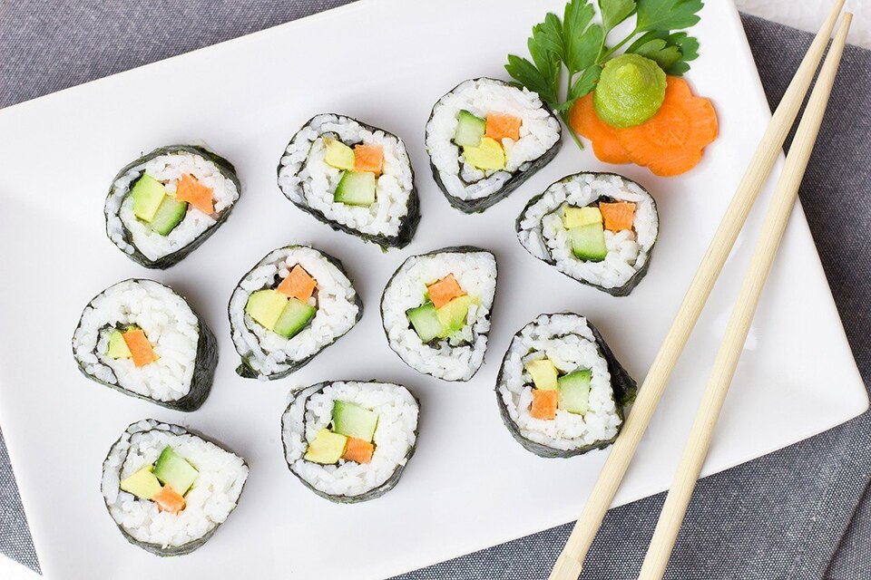 Sushi Maker Roller Rice Mold Sushi Bazooka Vegetable Meat Rolling Tool DIY Sushi Making Machine Kitchen Sushi Tool