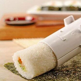 Sushi Maker Roller Rice Mold Sushi Bazooka Vegetable Meat Rolling Tool DIY Sushi Making Machine Kitchen Sushi Tool
