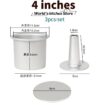 4 inch 3pcs set
