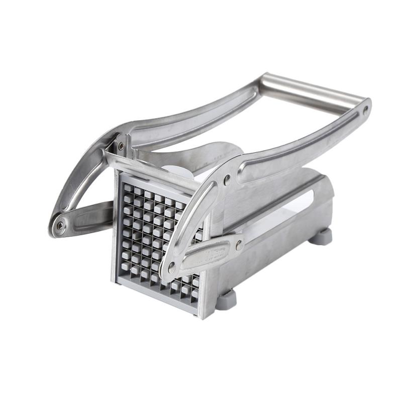 Stainless Steel Manual French Fries Cutter Potato Chips Maker Meat Potato Slicer Chopper Dicer Cutting Machine Kitchen Tools