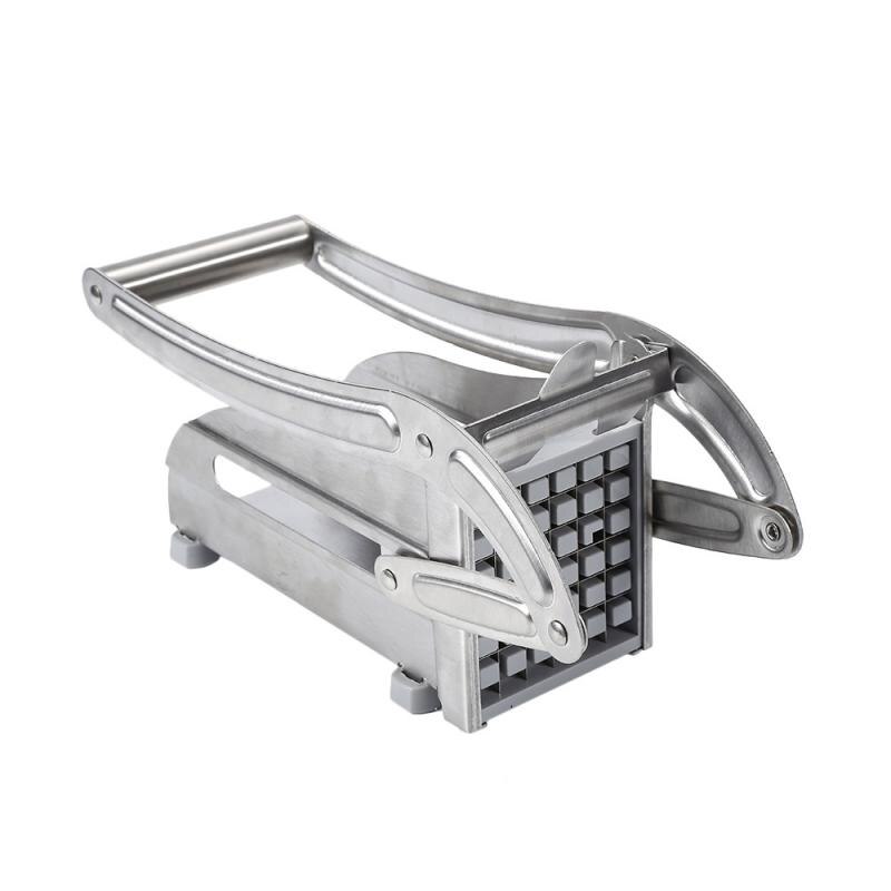 Stainless Steel Manual French Fries Cutter Potato Chips Maker Meat Potato Slicer Chopper Dicer Cutting Machine Kitchen Tools