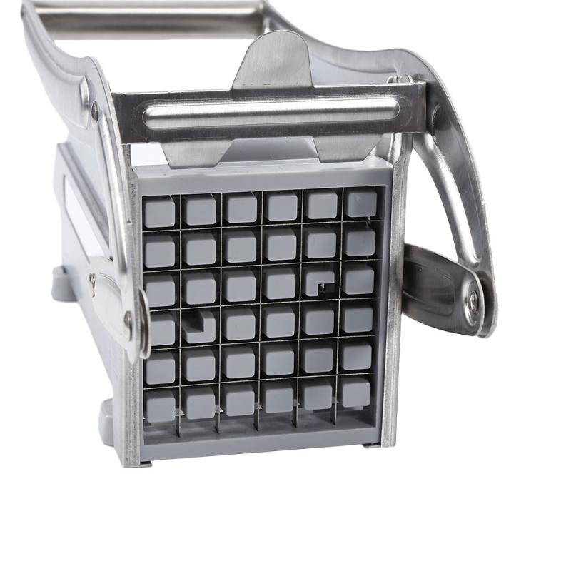 Stainless Steel Manual French Fries Cutter Potato Chips Maker Meat Potato Slicer Chopper Dicer Cutting Machine Kitchen Tools