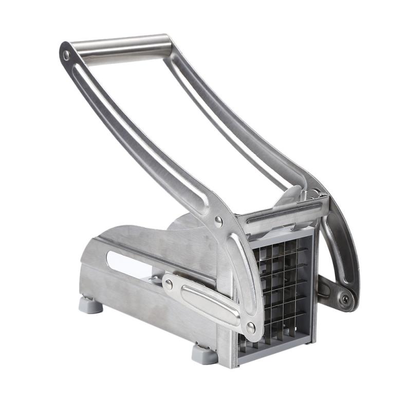 Stainless Steel Manual French Fries Cutter Potato Chips Maker Meat Potato Slicer Chopper Dicer Cutting Machine Kitchen Tools