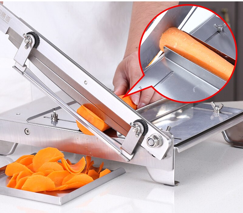 13.5 Inch Meat Slicer Bone Cutting Machine Minced Lamb Bone Meat Cutter Machine Chicken Duck Fish Stainless Steel Household
