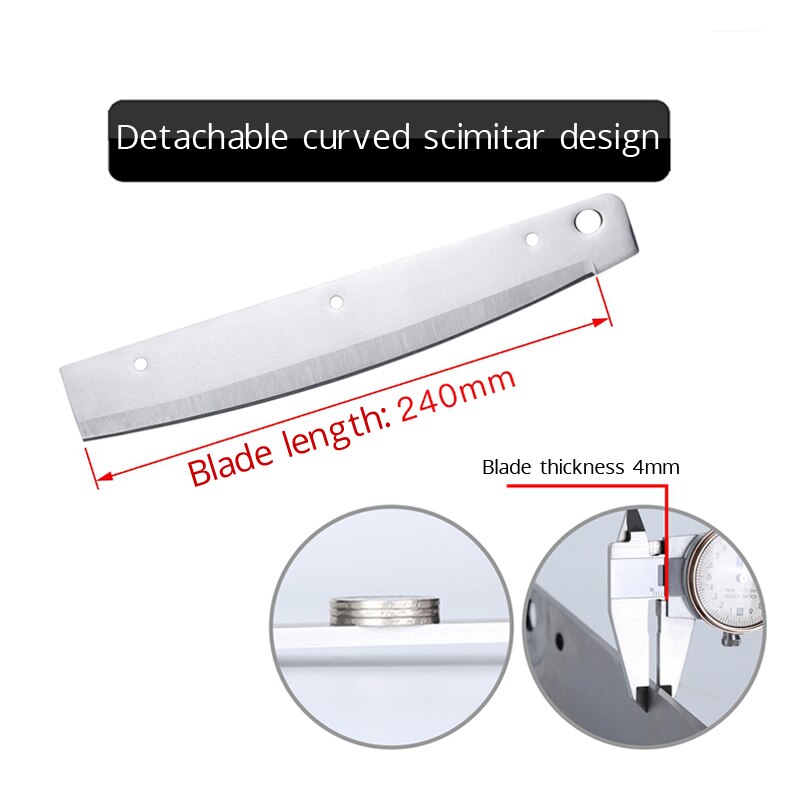 13.5 Inch Meat Slicer Bone Cutting Machine Minced Lamb Bone Meat Cutter Machine Chicken Duck Fish Stainless Steel Household